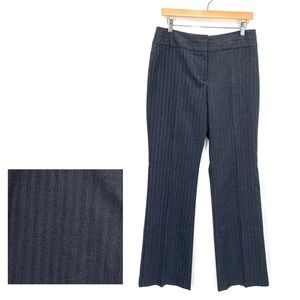 Ann Taylor LOFT Kate Herringbone Trousers Wide Leg Slacks Pants Trouser Size 6